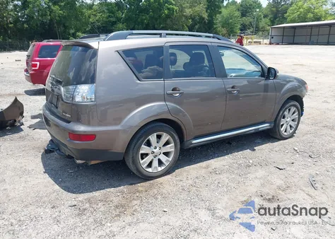2012 Mitsubishi Outlander Se from USA, damaged, VIN JA4AS3AW5CU019766